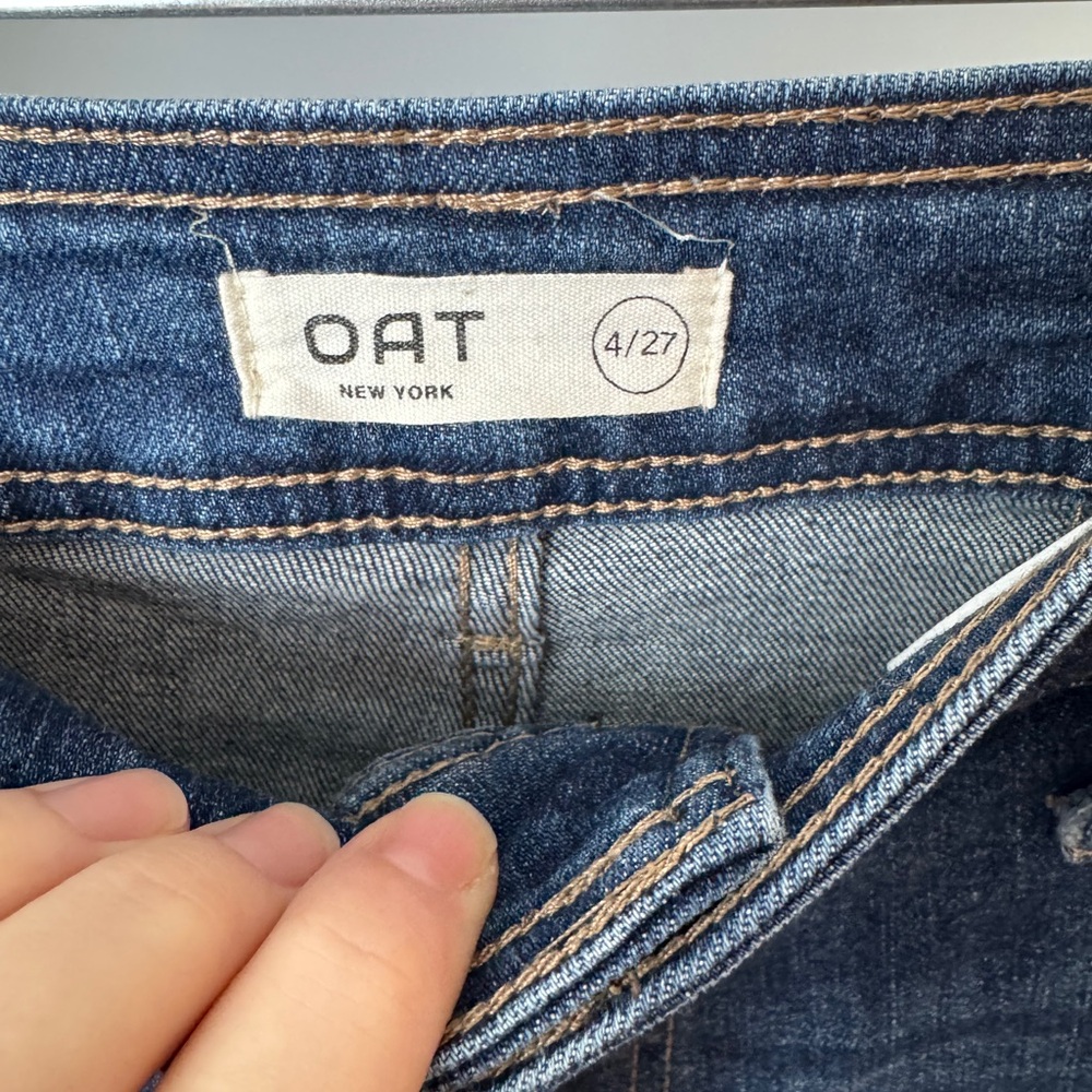 OAT Wide Leg Jeans - Size 27 - Picture 6 of 12